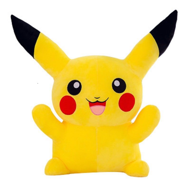 Gối Ôm Hình Pikachu Nhồi Bông Cỡ Lớn Dễ Thương