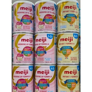 Sữa Meiji Growing Up Formula 0-1 vs 1-3 800G