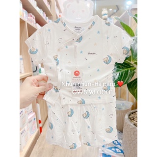 Bộ cộc tay cài lệch Avaler sơ sinh
