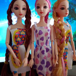 Búp bê khớp baby tóc dài