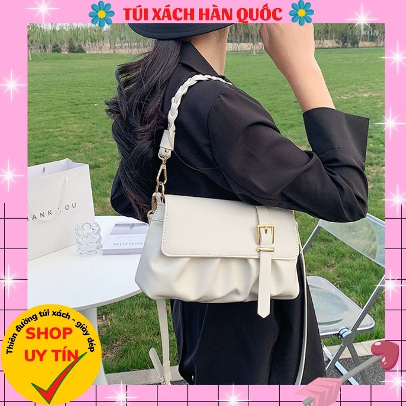Túi Kẹp Nách Nữ - Túi Xách Đeo Chéo Đẹp Phối Dây Nơ Phong Cách Hàn Quốc 270