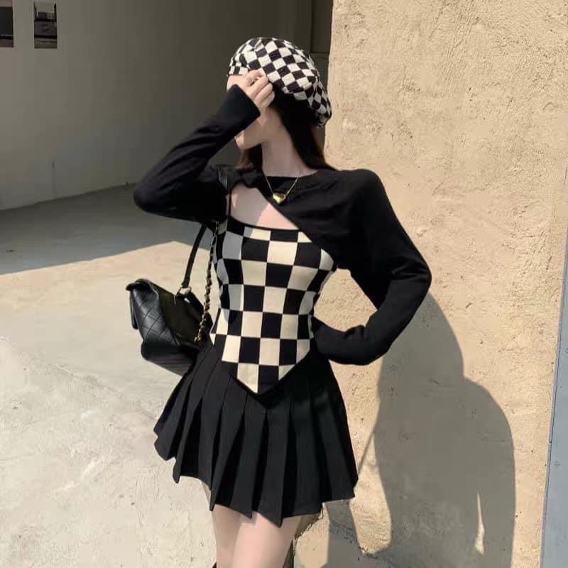 Set 3 Món Váy Tennis + Set 2 Món Áo ZicZac🔥