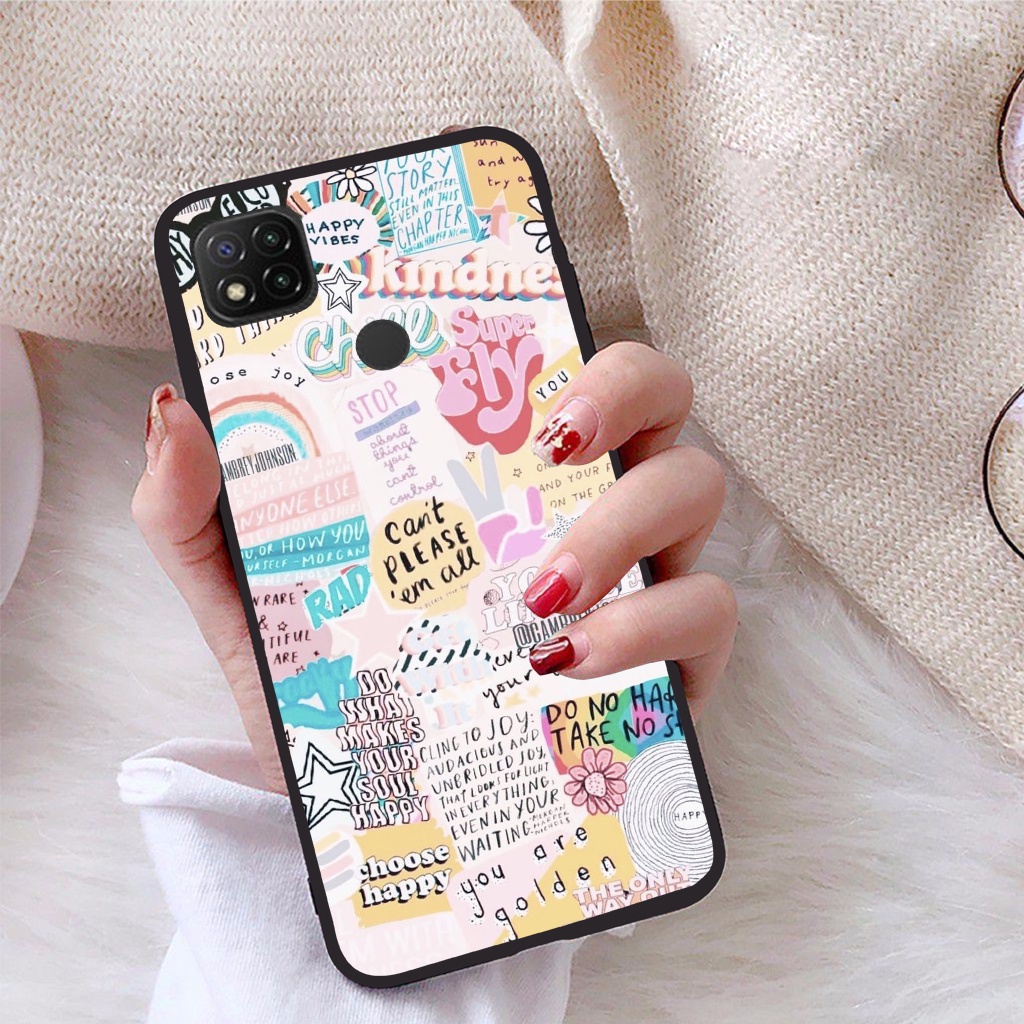 Ốp lưng Xiaomi Redmi 9C viền dẻo TPU BST Phong Cách Tự Do