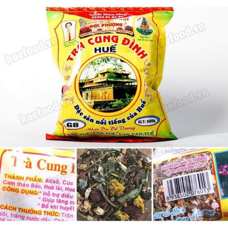 Trà cung đình Huế( gói 500g loại ngon)
