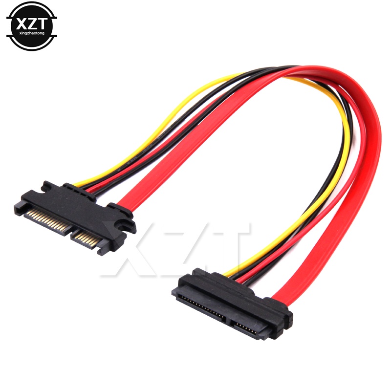 Cáp Mở Rộng 30Cm 22Pin SATA Sang Female 7+15 Pin Serial ATA SATA
