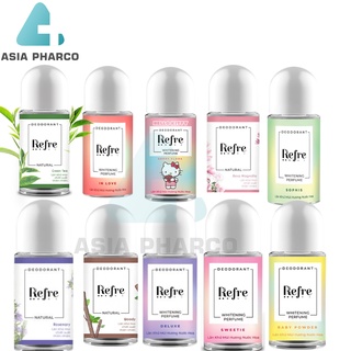 Lăn khử mùi dưỡng trắng hương nước hoa Refre Whitening 40ml( lọ thủy tinh)