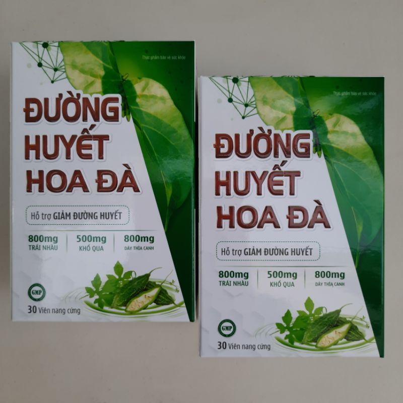 Viên uống tiểu đường ĐƯỜNG HUYẾT HOA ĐÀ _Hỗ trợ giảm đường