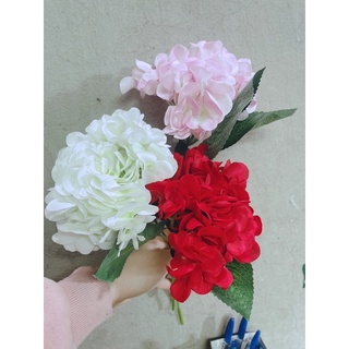 Cành hoa Cẩm tú cầu trang trí oản , decor ,trang trí Tết