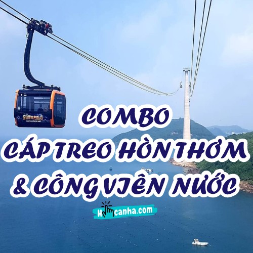 Phú Quốc [E-Voucher] Combo Cáp treo Hòn Thơm và Công viên nước Aquatopia