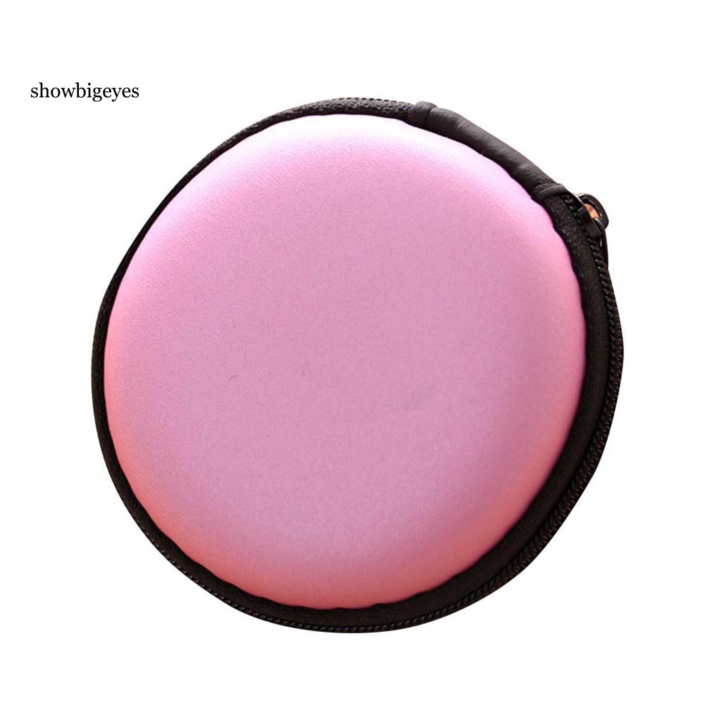 Túi tròn đựng tai nghe / dây cáp sạc tiện lợi sgee