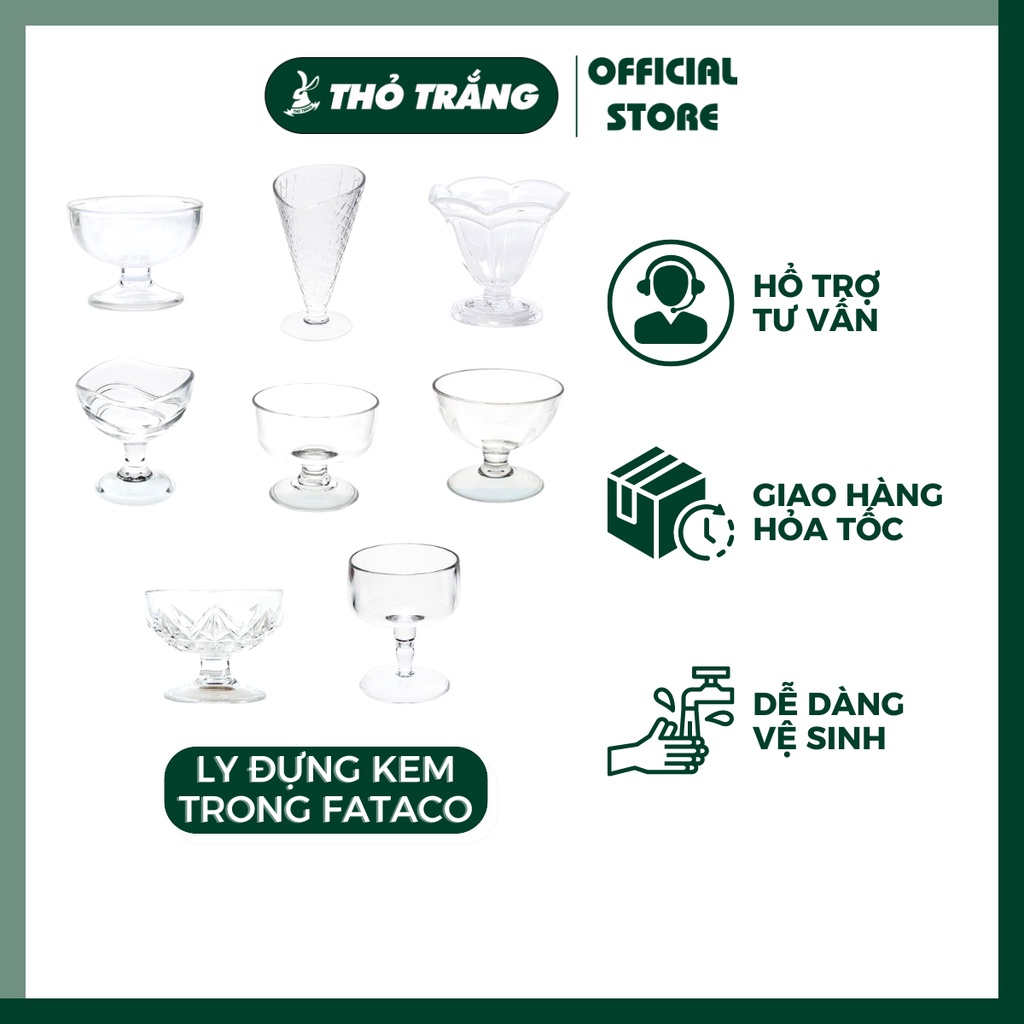 Ly Đựng Kem Nhựa Trong Acrylic Cao Cấp Fataco Việt Nam Đủ Size Kiểu Dáng Đa Dạng