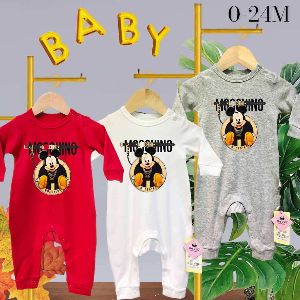 Bodysuit DÀI chíp coton QC cao cấp1