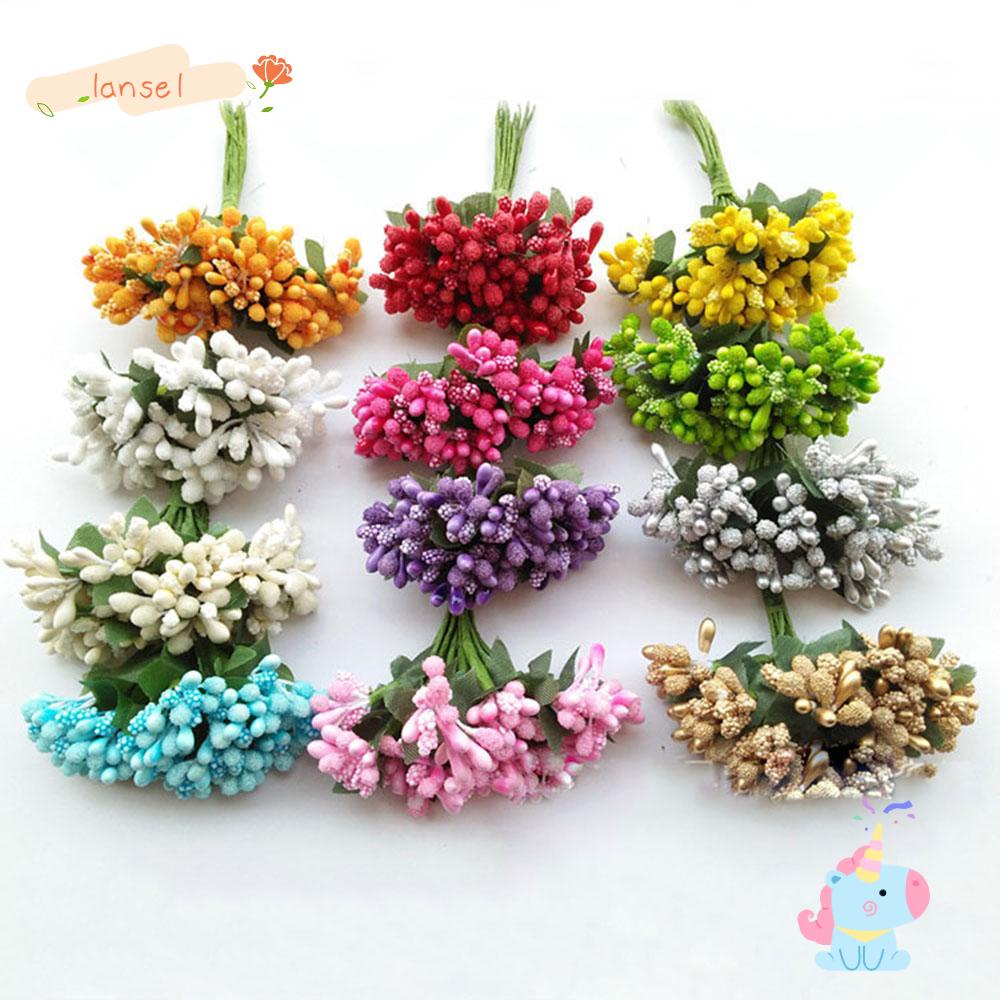 Set 12 Dây Hoa Giả Dùng Trang Trí Thủ Công DIY