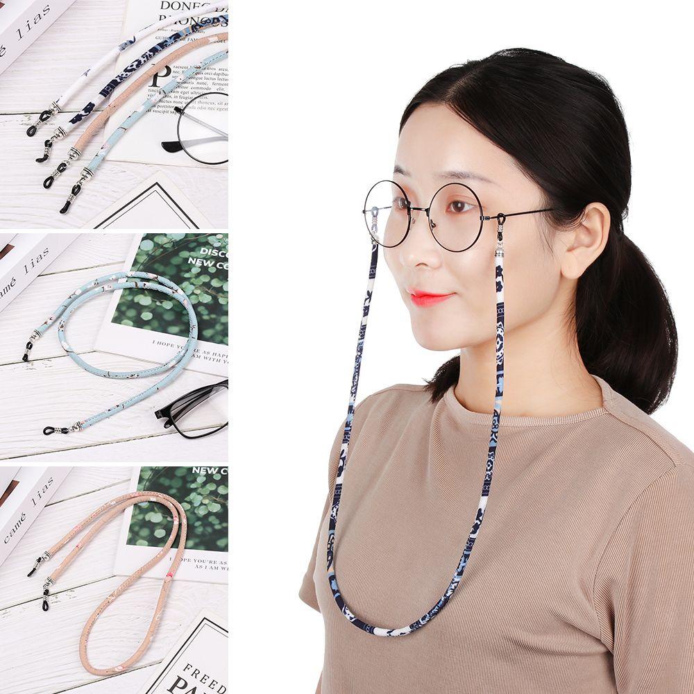 BSUNS Dây Đeo Mắt Kính Bằng Nylon Màu Xanh Dương Và Trắng Phong Cách Thể Thao Mới