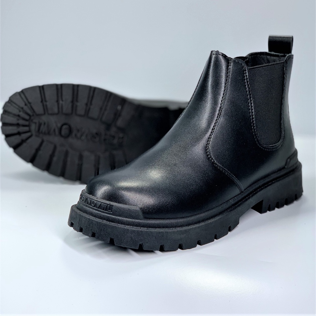 Giày thời trang nam Chelsea Boots cổ thấp kiểu dáng hiện đại mã BX03