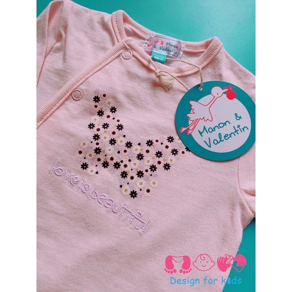 Sleepsuit hãng Manon &amp; Valentine xuất xịn cho bé trai và bé gái