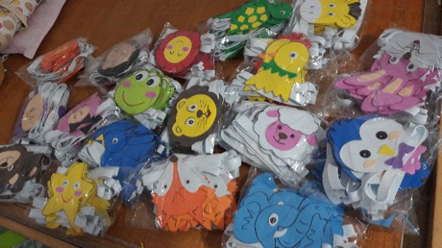 Mũ đóng kịch, hđh của bé +tự làm