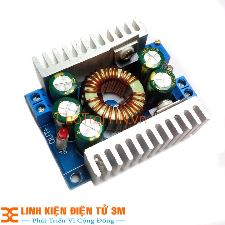 Module Hạ Áp Buck từ 4.5-30VDC Xuống 1.25-30VDC 12A 150W