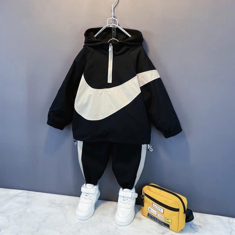 QC Bộ khoác gió bé trai