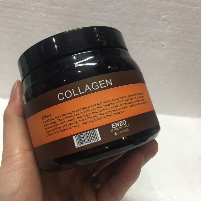 Hấp ủ tóc siêu mềm mượt Enzo Collagen