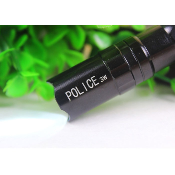 Móc Khóa Đèn Pin Mini Siêu Nhẹ Và Siêu Sáng Police 3W Để Ô Tô Xe Hơi TOO-STORE