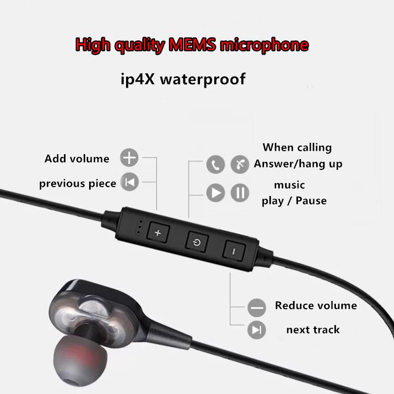 Tai nghe bluetooth Dual Driver - Double Dynamic Hifi XT-21
