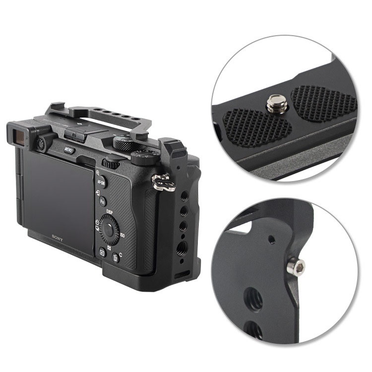Khung kim loại máy ảnh Sony A7C