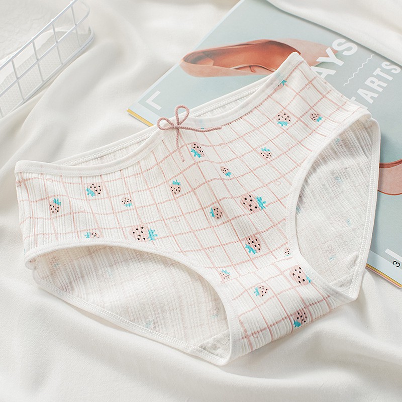 Quần lót nữ cotton vải sợi tre Chunxuu, chất liệu co dãn kháng khuẩn cao cấp nhiều hình dễ thương - QC26