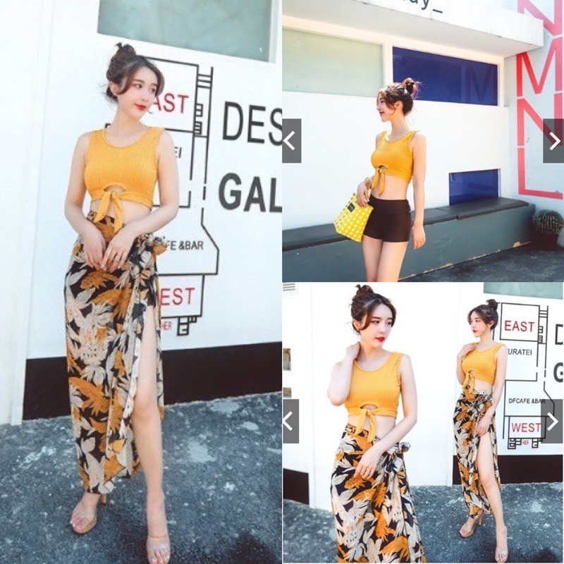 bikini king đồ bơi nữ thể thao 3 mảnh | BigBuy360 - bigbuy360.vn