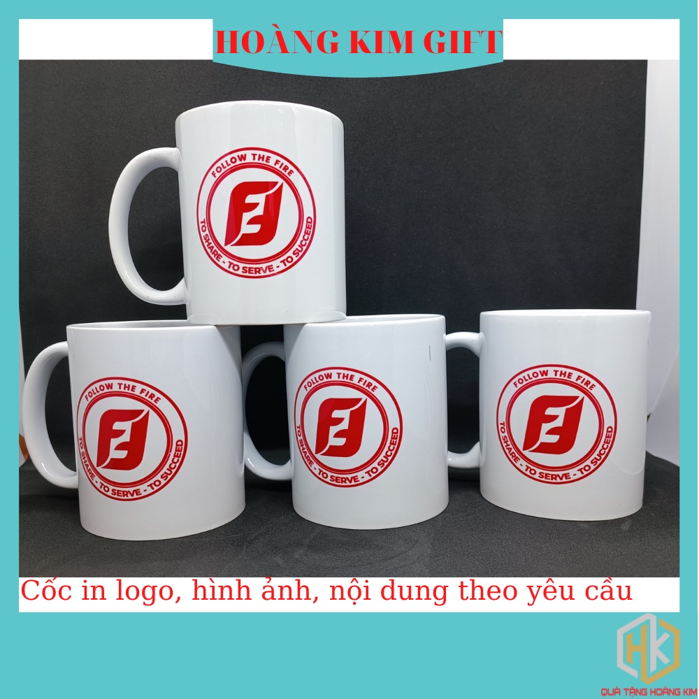 Cốc sứ Ly Sứ in hình ảnh cá nhân ,in tên,logo doanh nghiệp, nội dung chữ tùy chọn theo yêu cầu, dung tích 350ml