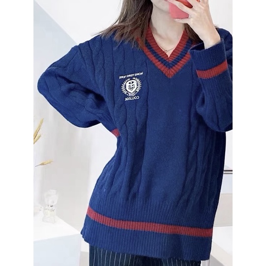 Áo len nữ phong cách Hàn Quốc trẻ trung, dễ thương | BigBuy360 - bigbuy360.vn