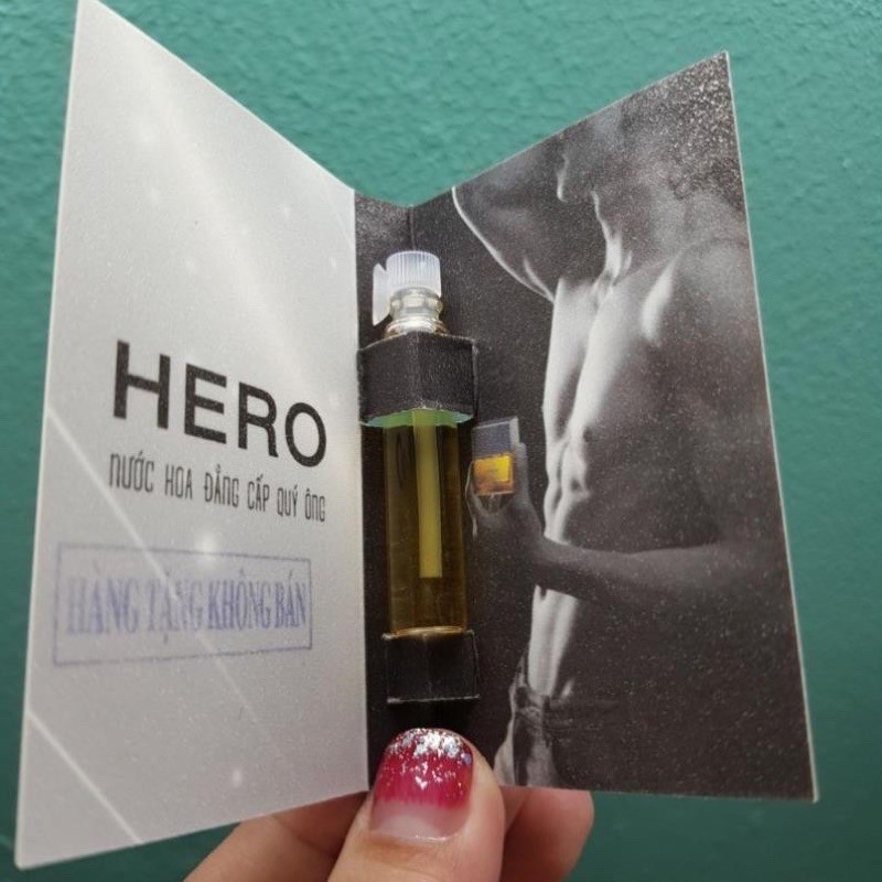 Mẫu thử nước hoa nam Hero Hương Thị 2ml | BigBuy360 - bigbuy360.vn