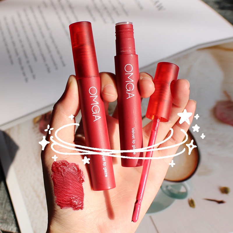 Son Kem OMGA Misty Velvet Lip Glaze - Chất Son Mịn