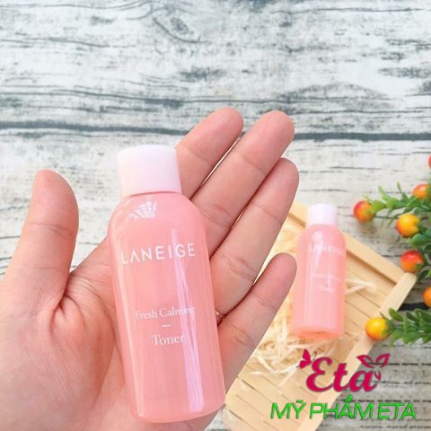 Nước hoa hồng toner LANEIGE FRESH CALMING 50ml chai nhỏ xinh