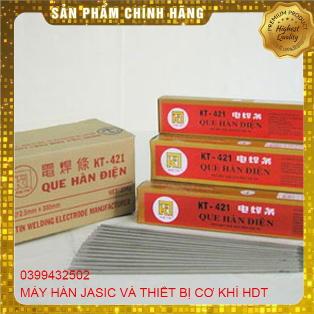 QUE HÀN KIM TÍN 2.5MM HỘP 2.5 KG đại lý HDT