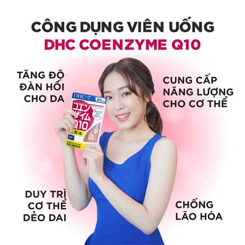Viên uống DHC Coenzyme Q10 Nhật Bản chống lão hóa 30 /90 viên