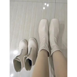 BỐT NỮ MÕM VUÔNG ĐẾ THẤP DA MỀM TRẢ ORDER
