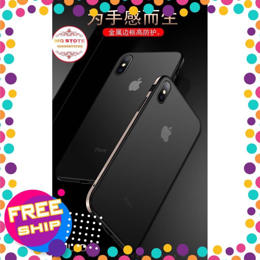 [FREE] [Freeship toàn quốc từ 50k] IPHONE 6+/7+/8+/X/XS/XS MAX ỐP LƯNG SULADA CHỐNG VÂN TAY TUYỆT ĐỐI -tốt