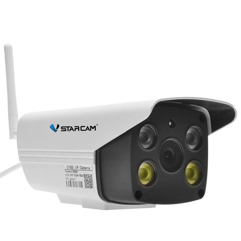 CAMERA IP VSTARCAM C18S (1080P - 2M) NGOÀI TRỜI, CHỐNG NƯỚC, Đầy Đủ màu sắc tầm nhìn ban đêm