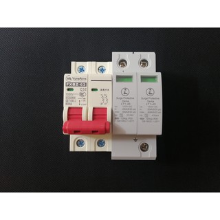COMBO CB CHỐNG SÉT DC,  CHỐNG SÉT LAN TRUYỀN 1000VDC