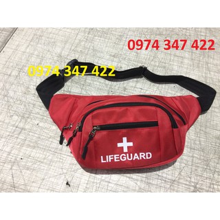 Túi y tế dùng trong cứu hộ lifeguard dạng đeo bụng