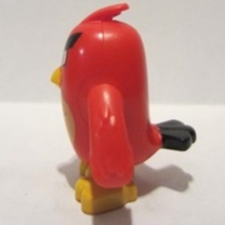 1 Nhân Vật LEGO Minifigures Chim Đ.i.ê.n Màu Đỏ Biểu Cảm Khó Chịu Trong Phim The Angry Birds Movie