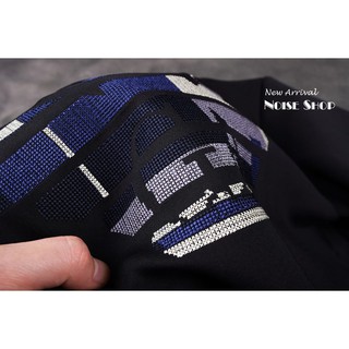 Áo Nỉ Xốp Logo Thêu