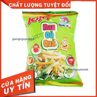 Bim bim Snack Rau củ Quả JOJO gói 38g tổng hợp vị rau củ thơm mát