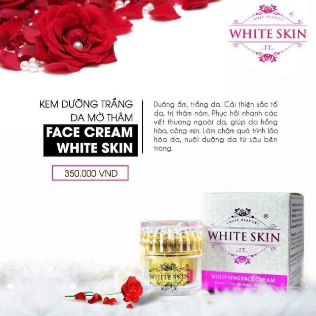 KEM DƯỠNG TRẮNG DA MỜ THÂM FACE CREAM WHITE SKIN