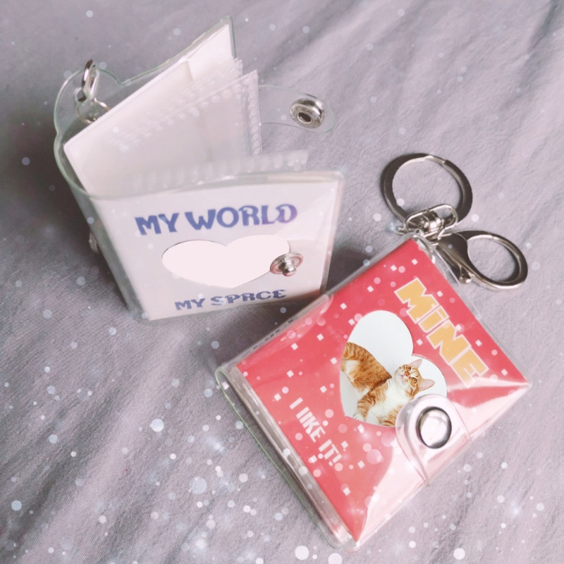 Album Ảnh 20 Ngăn Mini Bằng Nhựa PVC