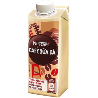 (1 THÙNG 24 HỘP) NESCAFE SỮA ĐÁ DẠNG NƯỚC PHA SẴN 200ML