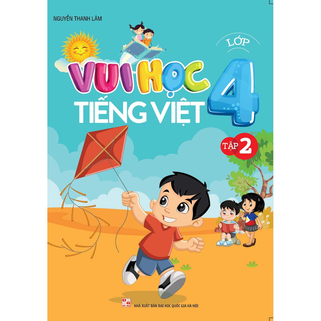 Sách - trọn bộ vui học tiếng việt 4 ( tập 1 + tập 2 )