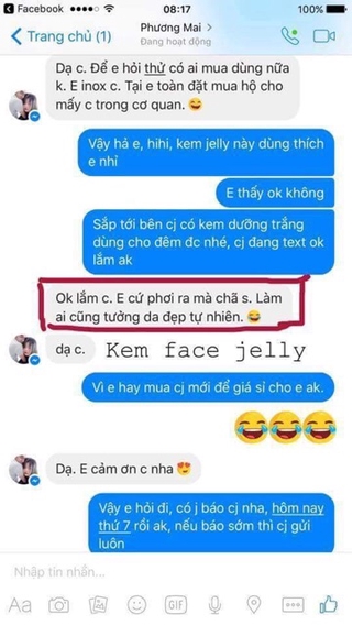 Kem face jelly sữa ong chúa