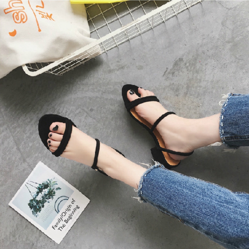 Giày xăng đan dây IELGY thời trang Hàn Quốc cao cấp cho nữ